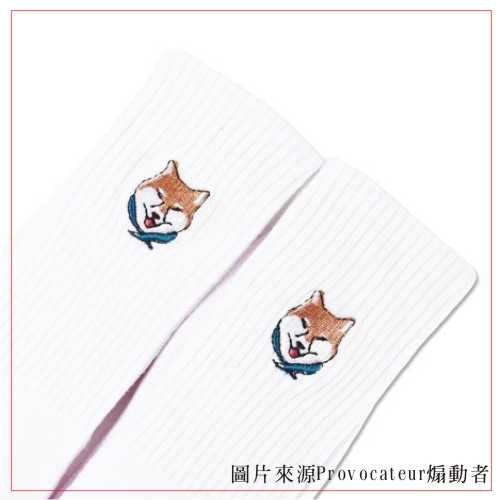 柴犬商品X一表人柴刺繡長襪